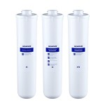 Zestaw wkładów  Aquaphor K2, K5 i K7M do filtra RO-101S Morion + Timer gratis | Duża wymiana