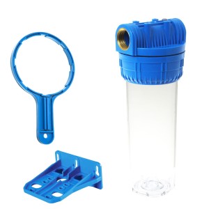 Korpus narurowy 10" Klarwod z płytką montażową i kluczem + wkład piankowy gratis