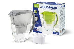 Dzbanek filtrujący AQUAPHOR Jasper Szary z filtrem Maxfor Plus