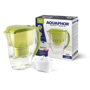 Dzbanek filtrujący AQUAPHOR Jasper Limonkowy z filtrem Maxfor Plus