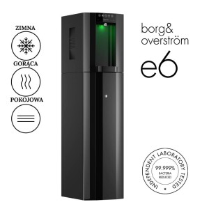  Dystrybutor wody Borg&Overström E6 wolnostojący czarny 