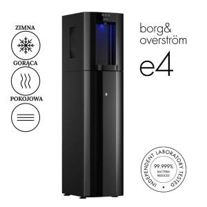 Dystrybutor wody Borg&Overström E4 wolnostojący czarny
