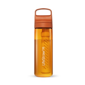 LifeStraw Go 2.0 Kyoto Orange 650 ml — Pomarańczowa butelka z filtrem