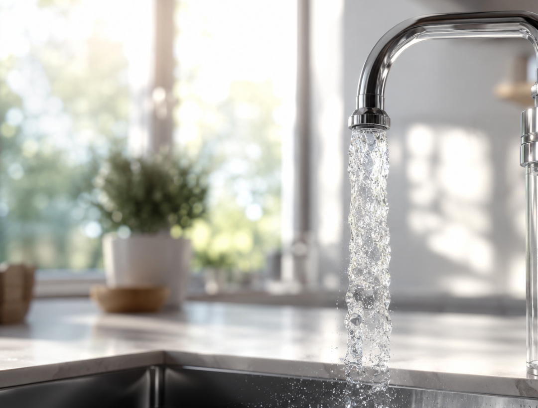 Mikroplastik i PFAS w wodzie z kranu - jak się przed nimi chronić?